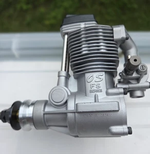 O.S. FS-70SII 11.50cc 4 stroke glow engine with muffler for R/C airplane, new - Picture 1 of 9