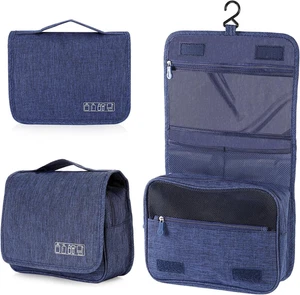 Beauty Case Da Viaggio, Borsa Da Toilette Da Viaggio per Donna Uomo,Impermeabile - Foto 1 di 12