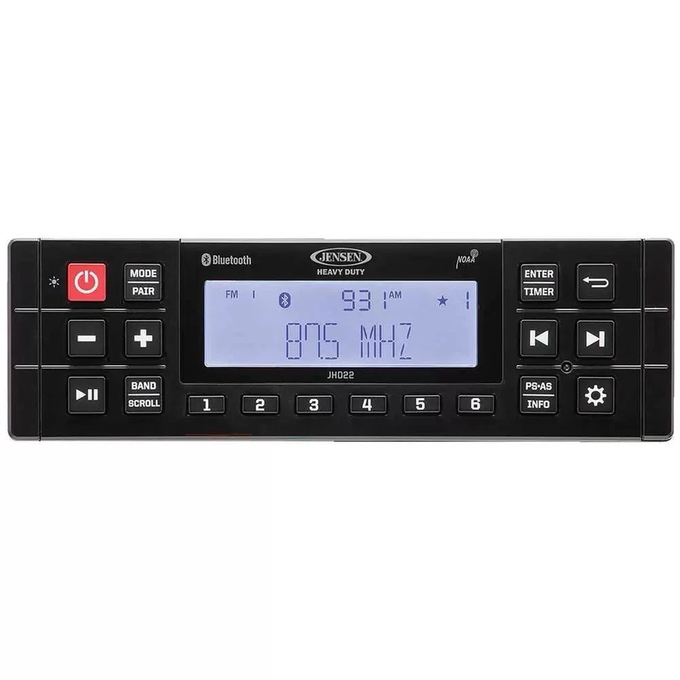 Jensen Vehicle Stereo Car Radio For Cars, Trucks, Tractors,RVs, Buses, Etc. - Image 1 of 3