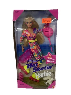 Barbie de colección Hot Skatin #13511 patines de hielo patines 1994 Mattel Foto 1 de 4
