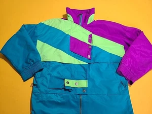Giacca Serac vintage sci neve colorblock anni 90 taglia media  - Foto 1 di 11