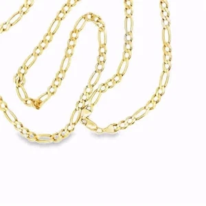 Figarokette 9 kt Gelbgold, gepunzt (sh23472l) - Bild 1 von 7