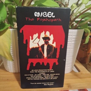 VHS Nigel The Psychopath SOV VHS Screamtime BOOT - Picture 1 of 6