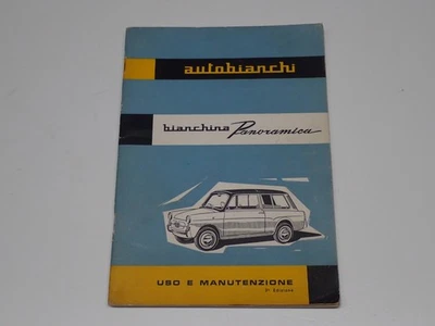 AUTOBIANCHI BIANCHINA PANORAMICA LIBRETTO USO E MANUTENZIONE 1960 - Immagine 1 di 4