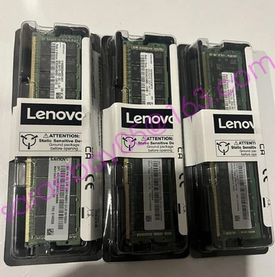 01KR356 4ZC7A08710 Lenovo/IBM 2RX4 64GB DDR4 PC4-2933Y RDIMM SR630 SR650 Memory - Image 1 of 4