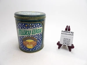 Lata de metal de la Vía Láctea 24 oz 1987 verde vintage lata de publicidad coleccionable - Imagen 1 de 4