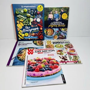 Paquete de 5 libros de cocina WW Weight Watchers - libro de cocina del programa - 5 ingredientes + - Imagen 1 de 24