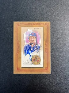 2023 Topps Allen&Ginters Wally Backman Framed Mini Auto BJJO - Picture 1 of 5