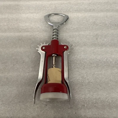 Sacacorchos Abridor Botellas Vino Rojo Italia Pedrini Excelente Estado Foto 1 de 3