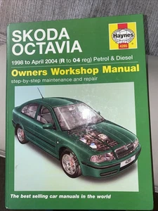 Haynes Skoda Octavia Petrol & Diesel 1998-2004 Owners Repair Workshop Manual - Picture 1 of 2