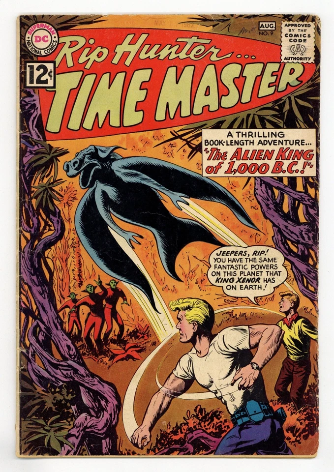 Rip Hunter Time Master #9 VG 4.0 1962 - Image 1 of 1