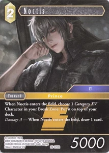 Noctis (26-077R), FF TCG - Gunslinger in the Abyss, Normal, Rare - Picture 1 of 2