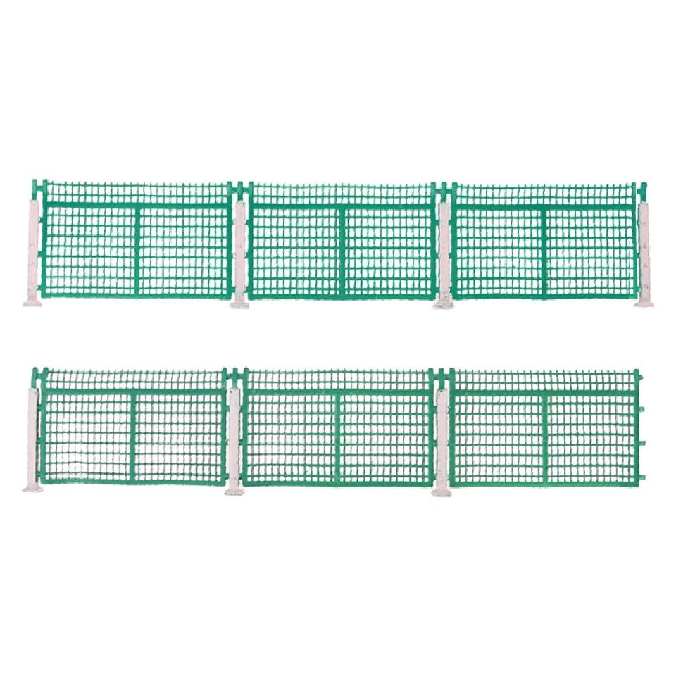 HO Scale Fence Layout Accessories with Posts Set Landscape Building Accessories - Image 1 of 1