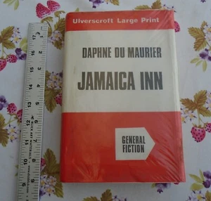 JAMAICA INN BY DAPHNE DU MAURIER 1966 LARGE PRINT HARDCOVER - Picture 1 of 14