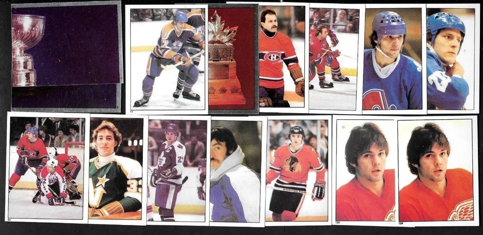 1981-82 OPC O PEE CHEE NHL HOCKEY STICKER & ERROR + VARIATION 1-135 SEE LIST - Image 1 of 1