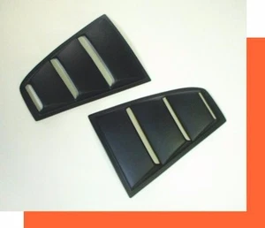 REAR SIDE WINDOW SCOOP LOUVER FRP RACING COVER SET FOR 03-09 NISSAN 350Z VER.② - Picture 1 of 1
