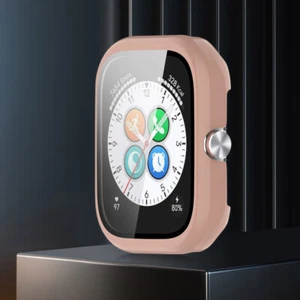 PC Watch Bumper Case with Tempered Glass for Honor Choice Haylou Watch (Pink) *U - Zdjęcie 1 z 9