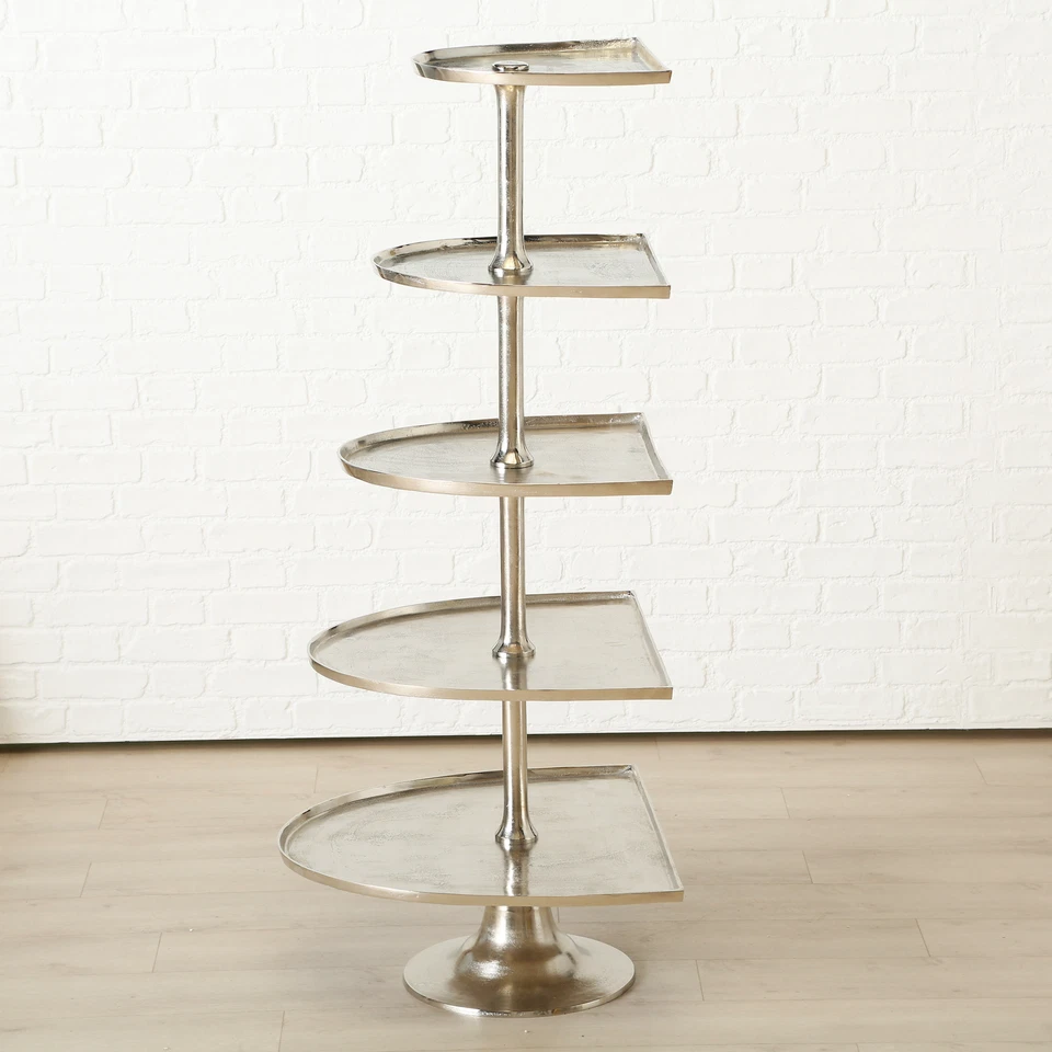 A Ripiani Maxima XXL 150 CM Semicerchio Decorazione Argento Metallo 5 Matrimonio - Immagine 1 di 1