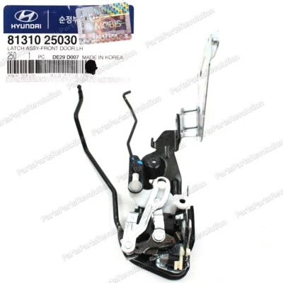 GENUINE Door Lock Latch Front Left 8131025030 for Hyundai Accent 2000-2005 - Image 1 of 4
