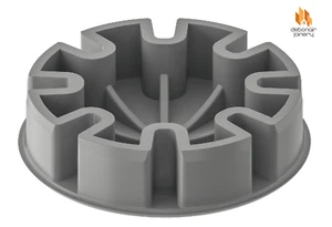 Häfele AXILO 78 Sockel Gewichtszunahme ABS Fußeinsatz - Bild 1 von 2