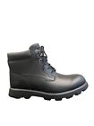 Ugg Stenton Black Waterproof Leather Work Boot Size Uk8 New Rrp175