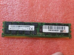 MICRON MT36JSF2G72PZ-1G6E!HE 16GB 2Rx4 DDR3 PC3-12800R 12800 REG MEMORY RAM