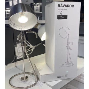 IKEA RÅVAROR Clamp table lamp, stainless steel, BRAND NEW - Picture 1 of 4