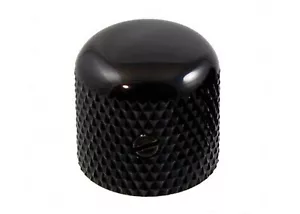 Gotoh Dome Guitar Knob • Metric 6mm • Black - Picture 1 of 2