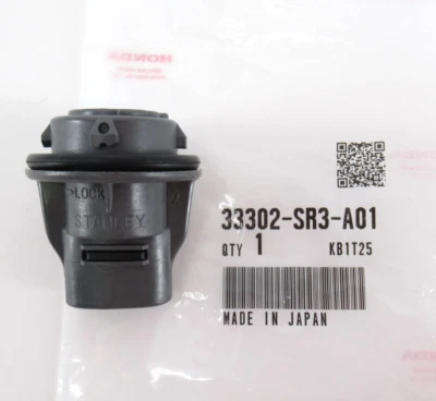 正品原始设备制造商本田讴歌 33302-SR3-A01 转向信号灯泡插座 — 第 1/4 张图片