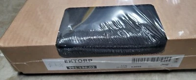 Ektorp Loveseat slipcover Idemo Black 2 Seat Cotton Denim ORIGINAL IKEA Cover - Image 1 of 3