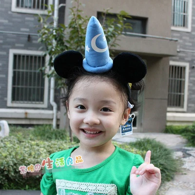 Disney Mickey Mouse Fantasía Hechicero Mago Orejas Diadema Fiesta Juegos con disfraces Regalo Foto 1 de 2