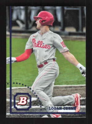Logan Cerny  2022 Bowman Heritage  Prospects Philadelphia Phillies #BHP-65 - Image 1 of 2