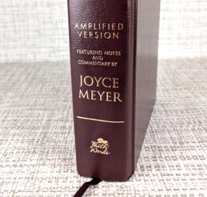 The Everyday Life Bible Amplified Version Joyce Meyer Faithwords 2006 First Ed. - Imagen 1 de 10