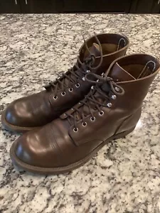 Red Wing Iron Ranger (8111) Amber Harness Brown Leather Lace Up Boots 11D - Bild 1 von 14