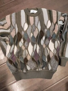 RARE AUTHENTIC ST. CROIX LA FEMME KNIT WOOL CREW NECK SWEATER SIZE M - Picture 1 of 5