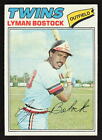 Lyman Bostock 1977 Topps #531 Minnesota Twins Vg-Ex |0212