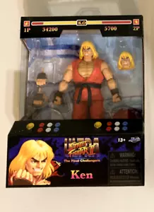 Jada Toys Street Fighter Ken 6" Action Figure New Toy Collectible Free Shipping - Picture 1 of 4