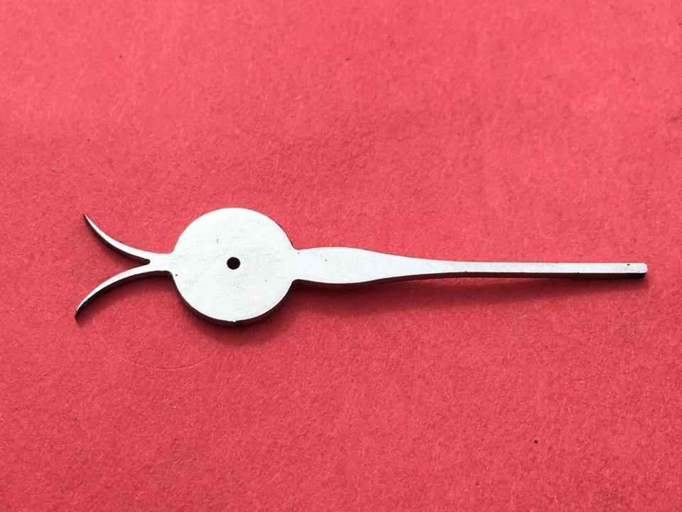 ANTIQUE LONGCASE CLOCK BRASS DIAL SECONDS DATE HAND FORK TAIL GRANDFATHER REPRO - Image 1 of 1