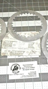 YAMAHA AT1 137-16324-00 CLUTCH STEEL PLATE NOS 1 QUANTITY OEM FREE SHIPPING - Picture 1 of 1