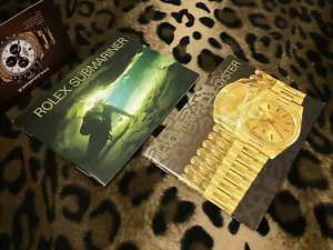 1 1999 I IT ITALIA ROLEX 2X BOOKLET LIBRETTO (SUBMARINER + VOSTRO) 16610 16600.. - Foto 1 di 15