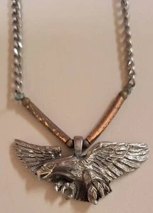 Adler Anhänger Halskette US American Patriotic USA Glatze Militär 6030561 - Bild 1 von 4