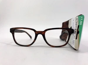 Optique By Foster Grant Cody Brown Reading Glasses - Picture 1 of 2