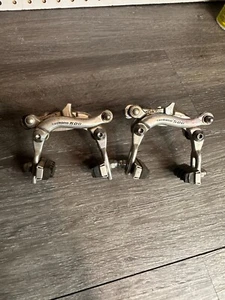 Juego de frenos delanteros y traseros de bicicleta de carretera Shimano 500 vintage - Imagen 1 de 7