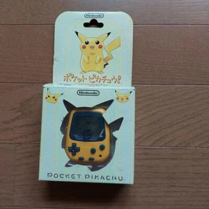 rare Nintendo Pocket Pikachu pedometer, Pichu coin bank 1998 2 SET open BOX - Picture 1 of 4