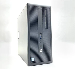 HP EliteDesk 800 G2 TWR Desktop i5-6500 3.2GHz 8GB 256GB SSD Windows 11 GT710 PC - Picture 1 of 11