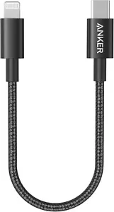 Anker 331 Nylon USB-C to Lightning Cable Fast Charging Cord MFI Certified - Picture 1 of 7