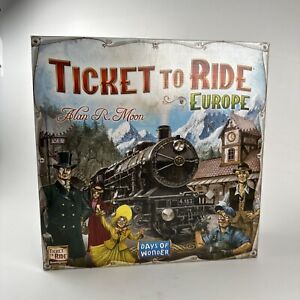 Days of Wonder Ticket to Ride Europe Board Game Excellent Condition