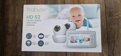 Babysense HD S2 PANTALLA DIVIDIDA COLOR VIDEO MONITOR BEBÉ LUZ NOCTURNA INCORPORADA Foto 1 de 4