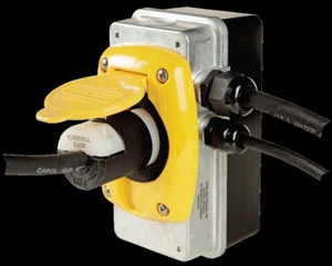 Kussmaul 091-55-20-120 Super Auto Eject, Sealed, 20 Amp, 110V, Yellow Cover - Picture 1 of 7