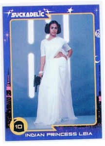 2009 Suckpax Star Wars Series 1 Indian Princess Leia Sidekick (not Topps) 10 - Picture 1 of 2